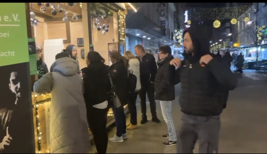 Infostand von Never forget Adrian e.V. beim Präventionstag